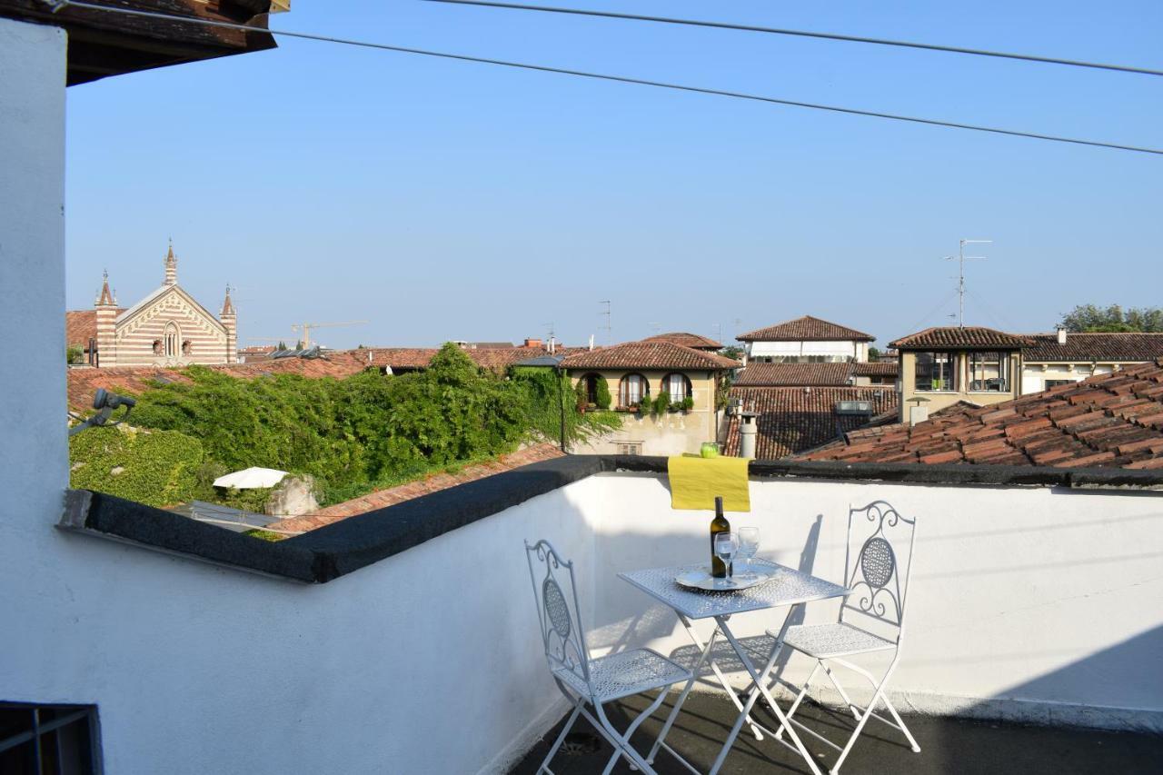 Ferienwohnung La Soffitta Bohemien Verona Exterior foto